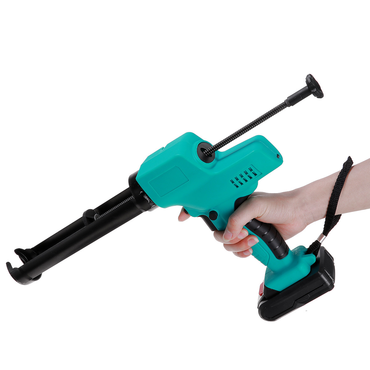 Find Double Tube Automatic Electric Caulking Machine Heat Hot Melt Filling Sealing Glue Guns W/ 1/2 Battery for Sale on Gipsybee.com with cryptocurrencies