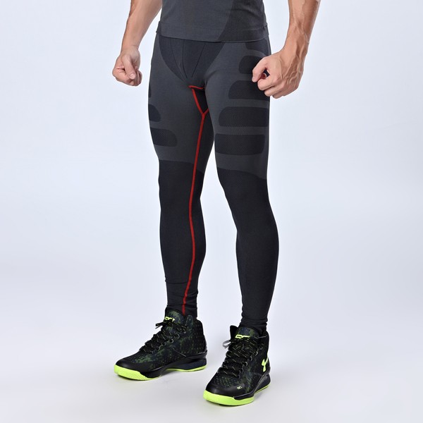 Mens Professional Sports Compression Tights Quick Dry Breathable Sports Pants Sportswear