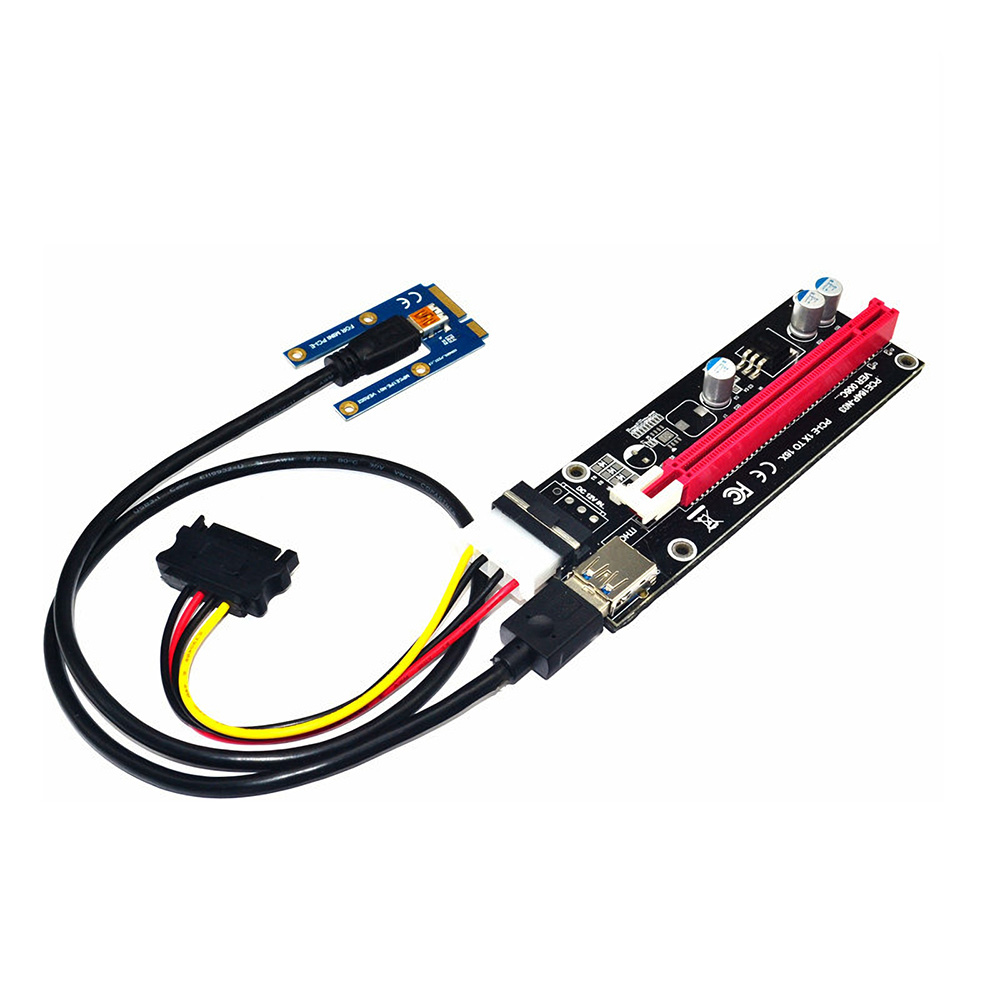 Find ITHOO Laptop External PCI E Independent Graphics Card Mini PCI E1X to 16X Adapter Card Expansion Card for Sale on Gipsybee.com with cryptocurrencies