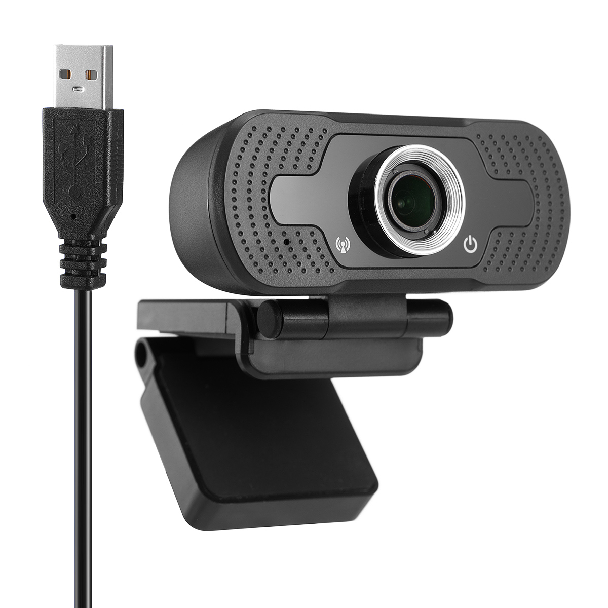 Find SAWAKE 1080P HD Webcam Auto Focus 30FPS USB Wired Foldable Computer Camera with Built in Microphone for Sale on Gipsybee.com with cryptocurrencies