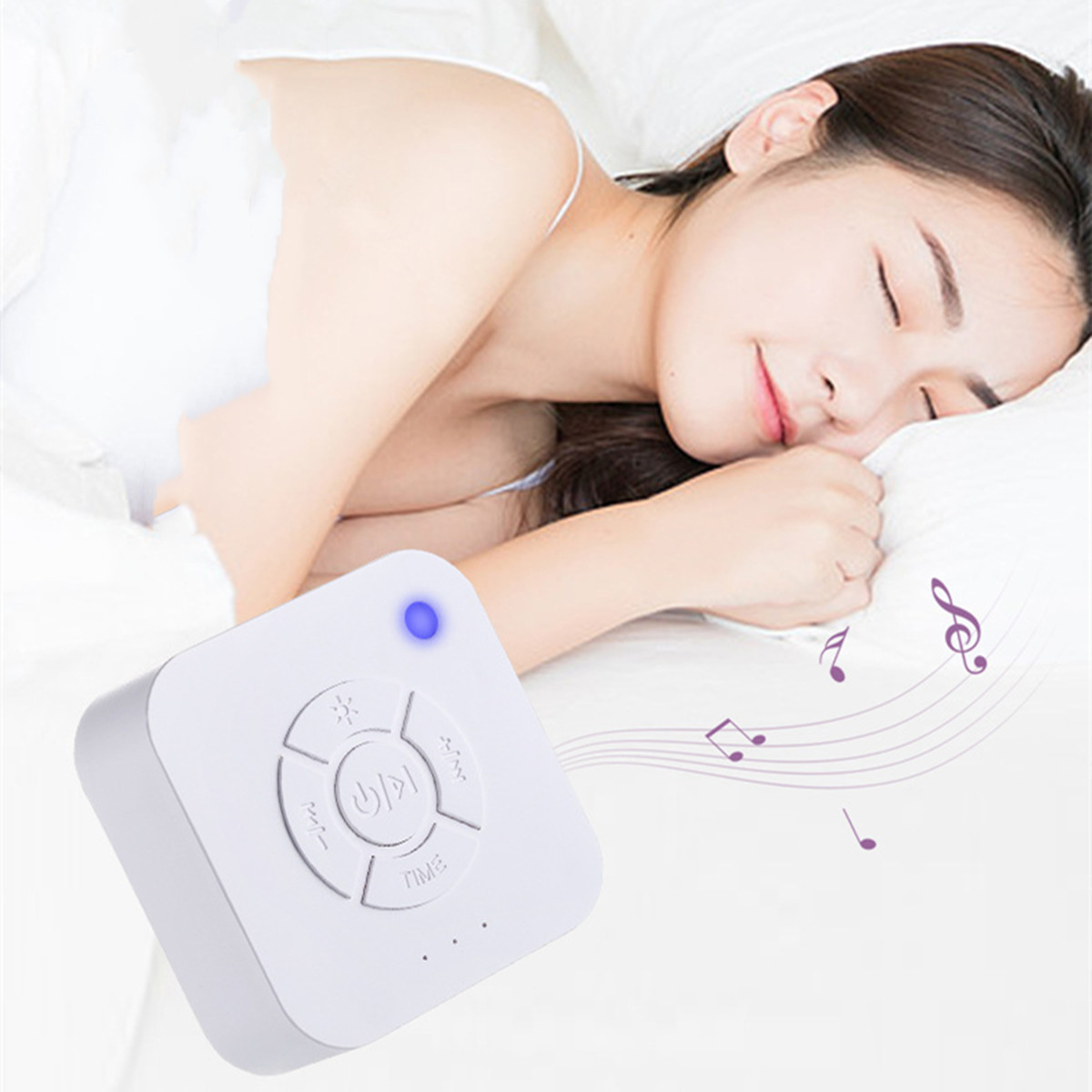 Find White Noise Manchine Sleep Sound Therapy Device Machine Noise Sleep Aid Sounds Easy Sleeping Relax for Sale on Gipsybee.com with cryptocurrencies