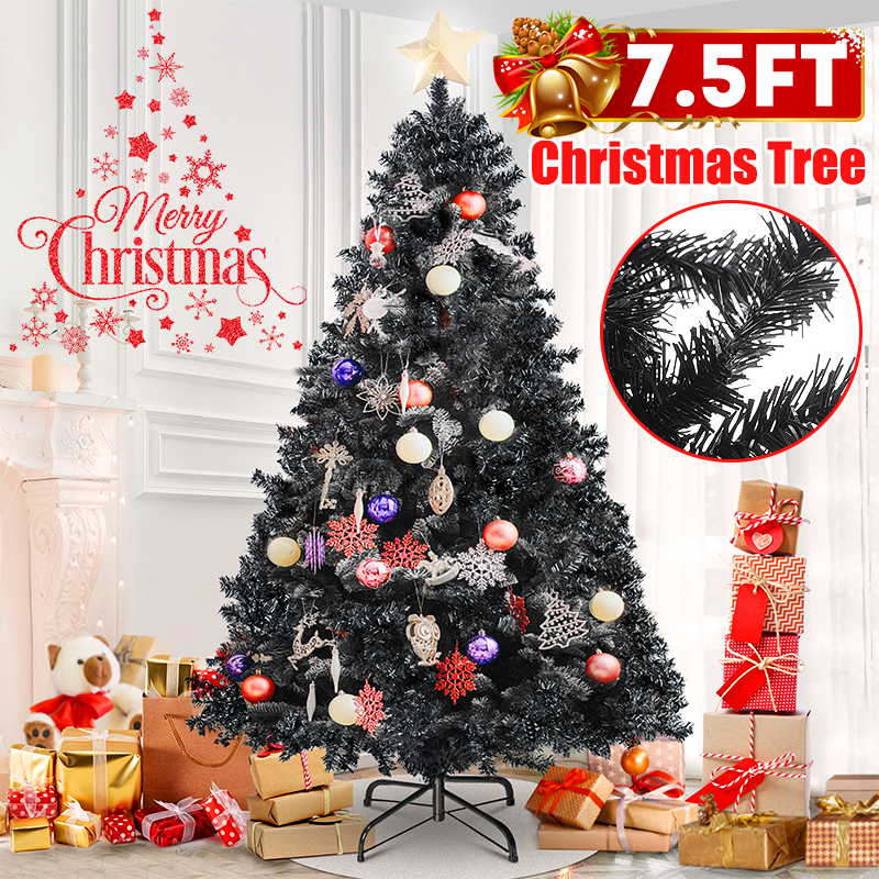 Find 7 5Ft PVC Artificial Christmas Tree Stand Indoor Outdoor Holiday Xmas Decoration Gift for Sale on Gipsybee.com with cryptocurrencies