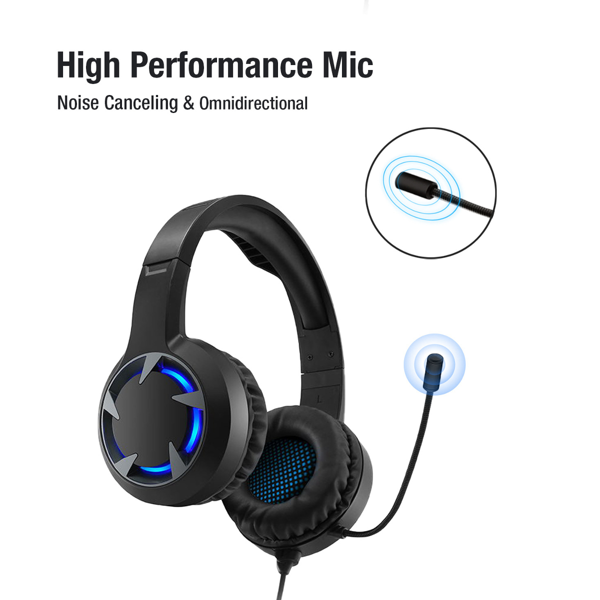 Find Bakeey Wired Headphones Stereo Bass Surround Gaming Headset for PS4 New for Xbox One PC with Mic for Sale on Gipsybee.com with cryptocurrencies