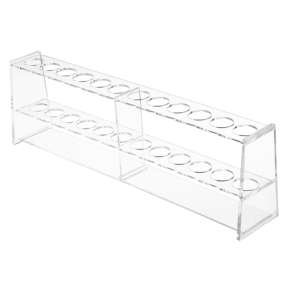 Find 50ml 12 Holes Plexiglass Organic Glass Test Colorimetric Single Row Tube Rack Holder for Sale on Gipsybee.com with cryptocurrencies
