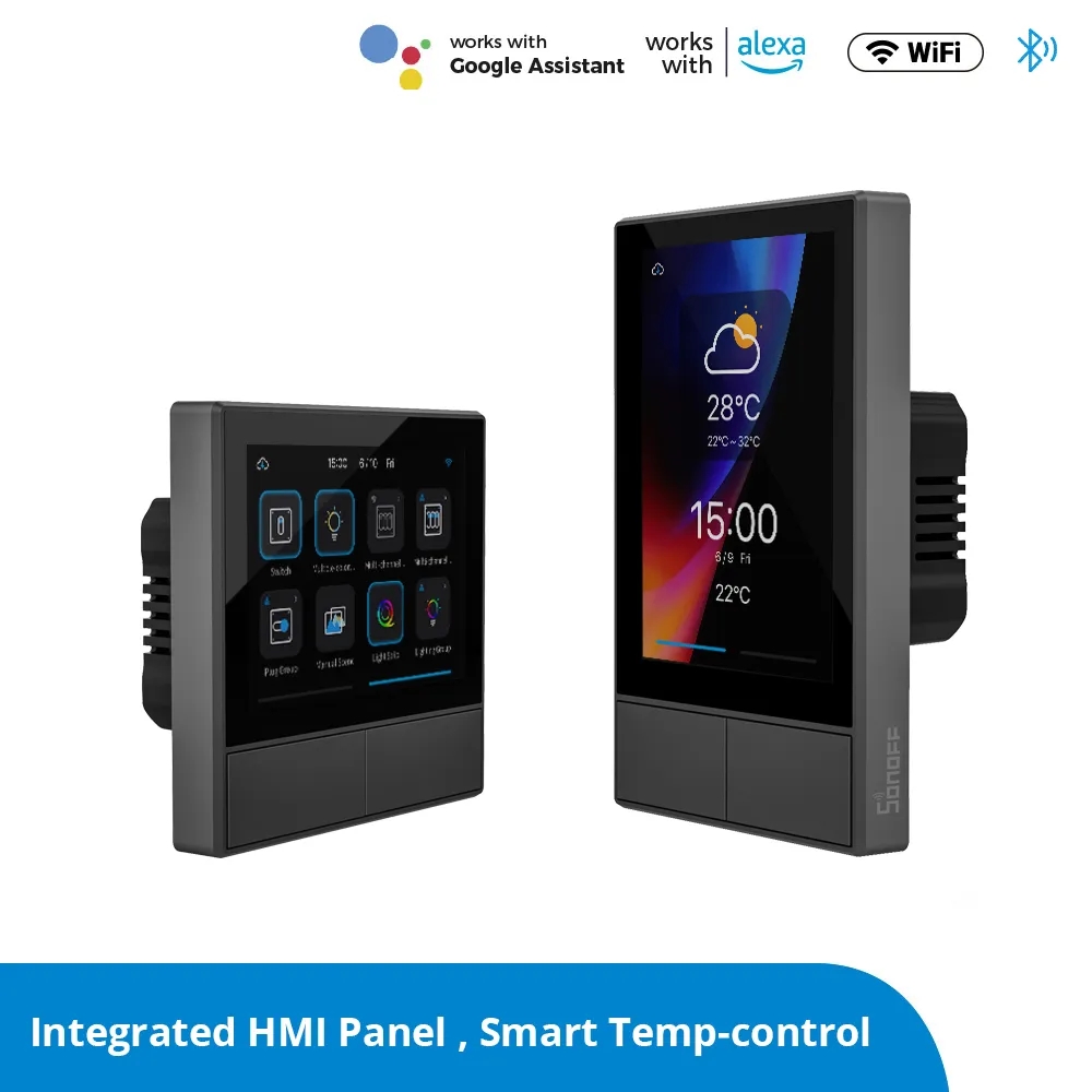 Find SONOFF NSPanel Smart Scene Wall Switch EU US Wifi Smart Thermostat Display Switch All in One Control for Alexa Google Home for Sale on Gipsybee.com with cryptocurrencies