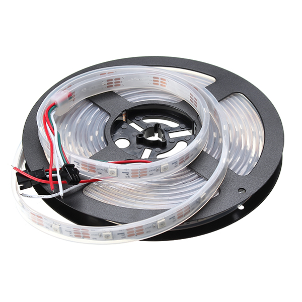 Find DC5V 5M SMD 5050 WS2812B  RGB 10mm Waterproof LED Strip Rope Light for Sale on Gipsybee.com with cryptocurrencies