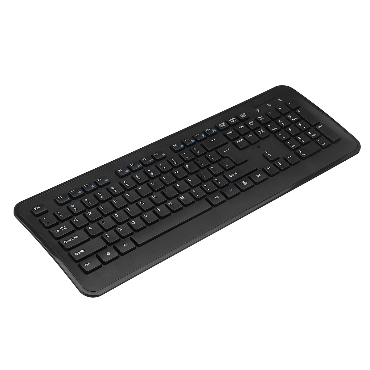 Find AIGO WQ640 Wired Keyboard Mouse Set 104 Keys Office Optical Keyboard 2400DPI Ergonomic Mouse Kit for Keyboard Laptop PC for Sale on Gipsybee.com with cryptocurrencies