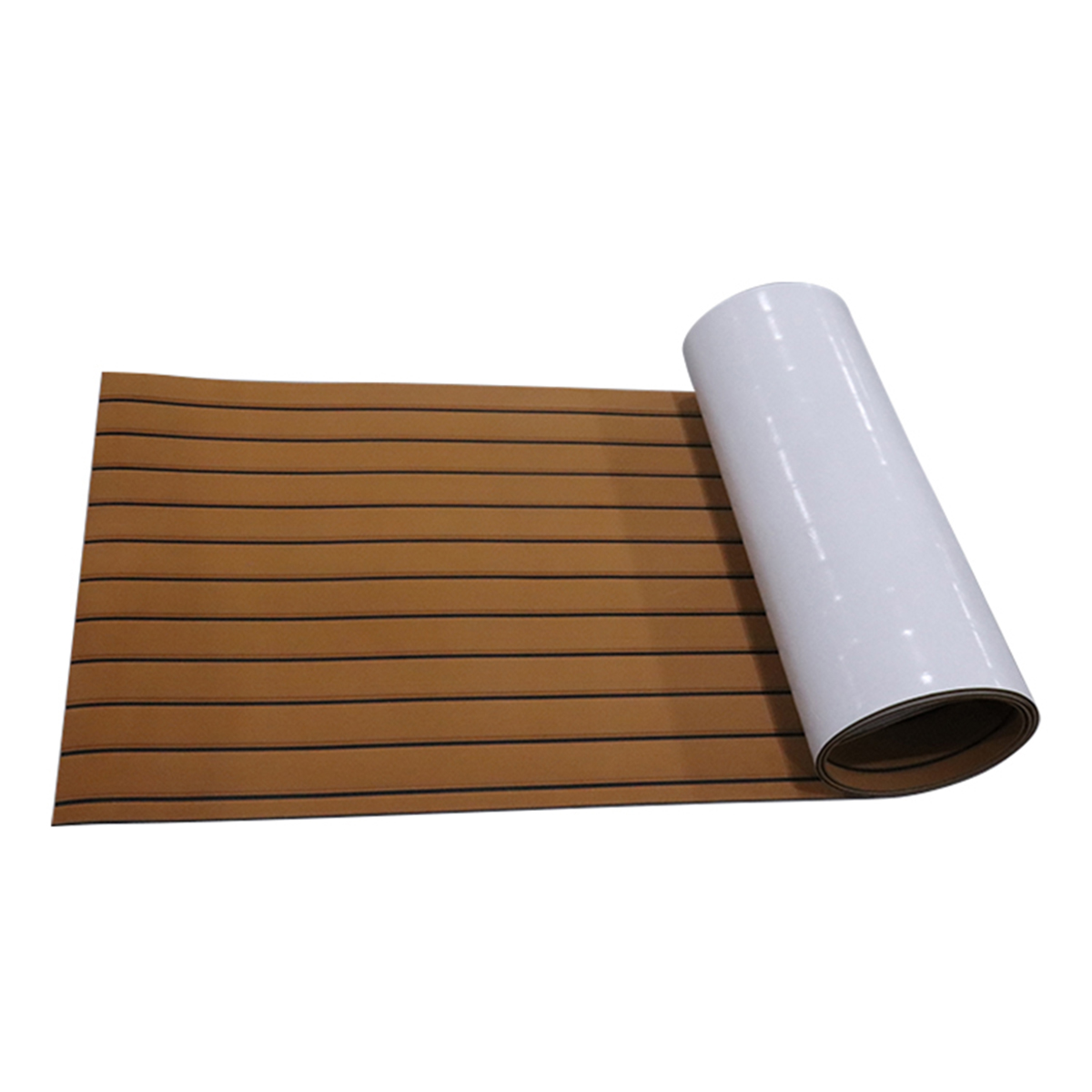 Find 450x2400x5mm Marine Flooring Faux Teak Self Adhesive EVA Teak Decking Sheet for Sale on Gipsybee.com with cryptocurrencies