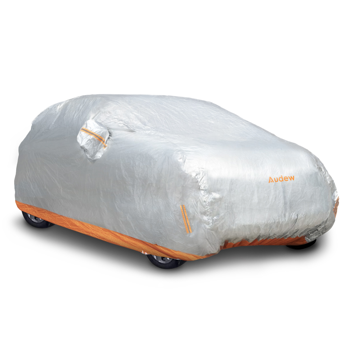 Find M/L/XL Audew 210D Oxford Fabric Car Cover Waterproof Tarp For All Weather Protection Adjustable Straps & Reflective Strips for Sale on Gipsybee.com with cryptocurrencies