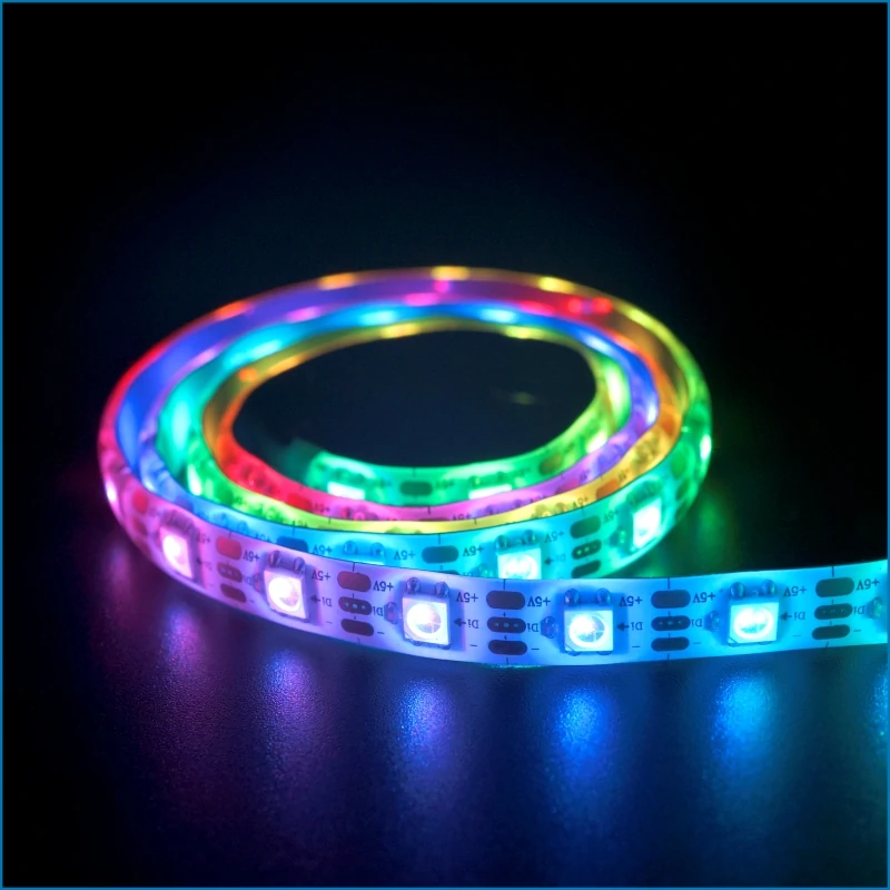 Find M5StackÂ 0 5M 50mm Digital RGB LED Weatherproof Strip SK6812 Programmable Flexible Ribbon Waterproof RGB LED Lighting Decoration for Sale on Gipsybee.com