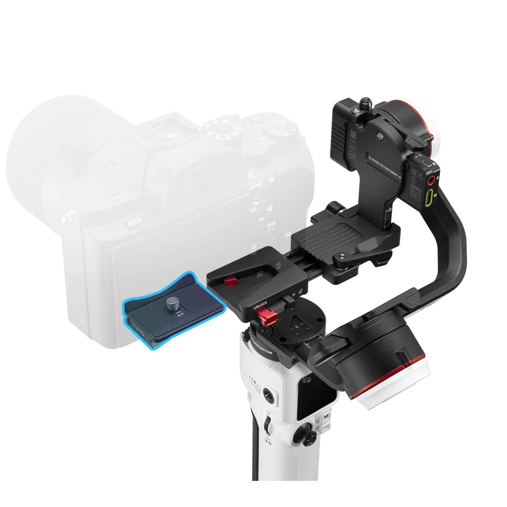 Find Zhiyun GRANE M3 3 Axis Handheld Gimbal Stabilizer with Fill Light Mini Tripod for Canon for Sony for Nikon DSLR Mirrorless Camera for Sale on Gipsybee.com