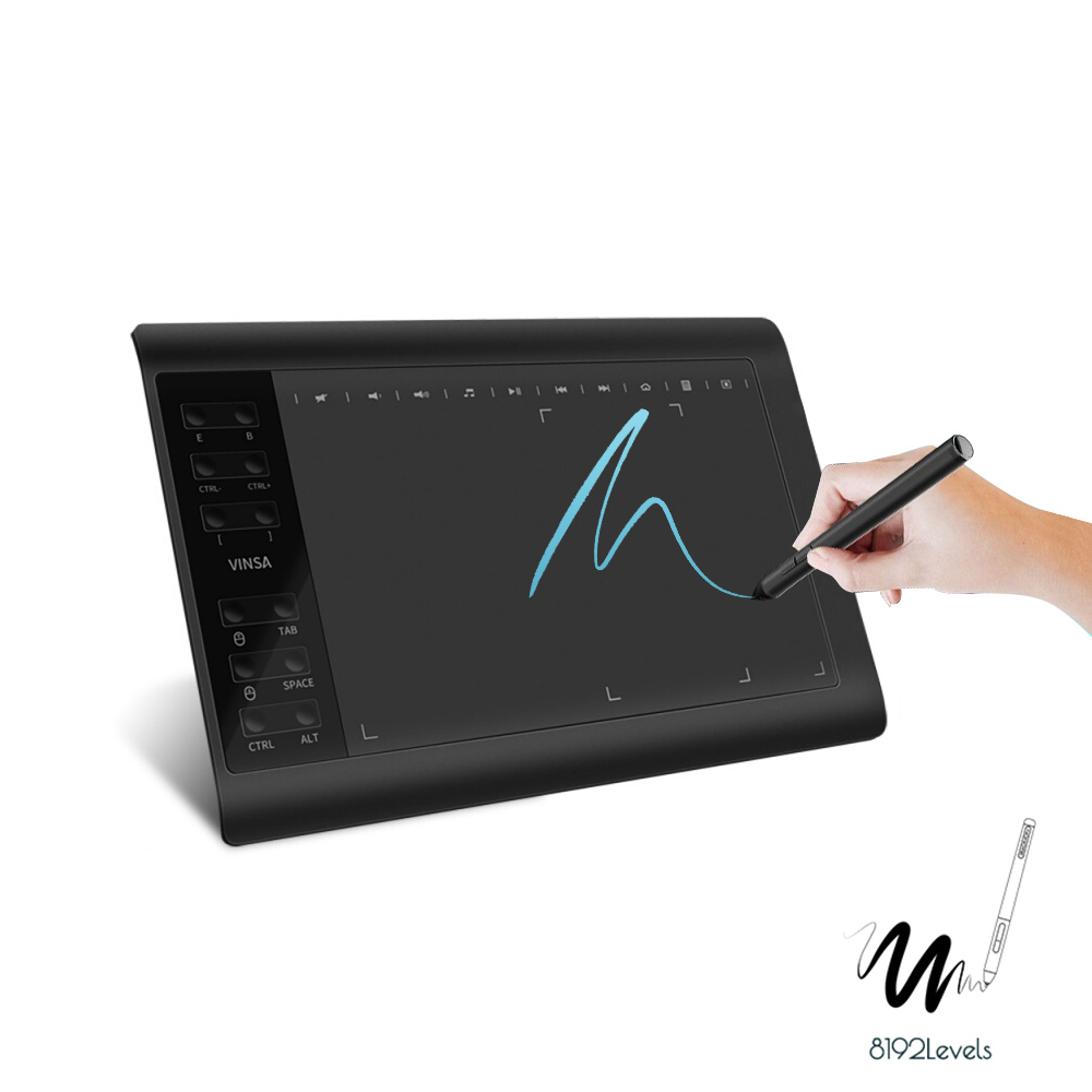 Find Universal 10 6 Digital Drawing Tablet 233 Point Quick Reading Pressure Sensing for Sale on Gipsybee.com with cryptocurrencies