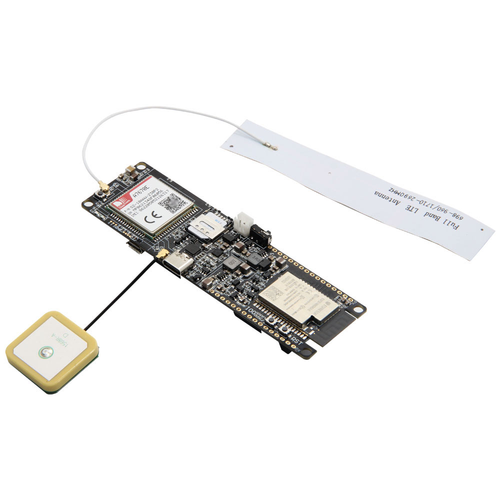Find LILYGO TTGO T SIM A7670E R2 Wireless Module ESP32 Chip 4G LTE CAT1 MCU32 Development Board Support GSM/GPRS/EDGE for Sale on Gipsybee.com with cryptocurrencies