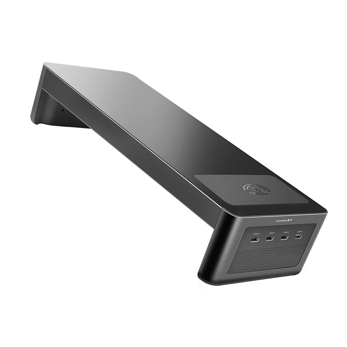 Find Vaydeer Monitor Stand Monitor Riser with Wireless Charging Wireless Speaker 1 USB 3 0 3 USB 2 0 Hub for Sale on Gipsybee.com