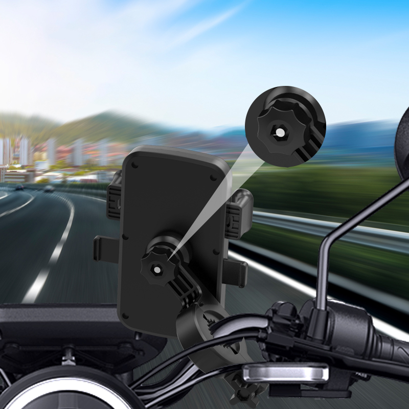 Find Bakeey M1 360 Rotation Mechanical Lock Motorcycle Bicycle Handlebar Mobile Phone Holder Stand for Devices between 4 7 6 5 inch for Redmi Note 8 for Sale on Gipsybee.com with cryptocurrencies