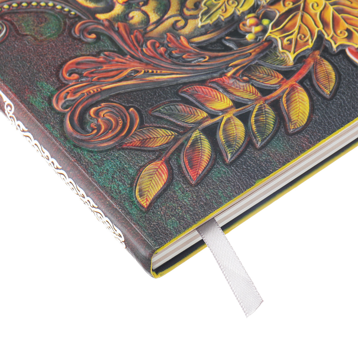 A5 Retro Notepad Relief European Notebook Gift for School Student Office Stationery Supplies—6