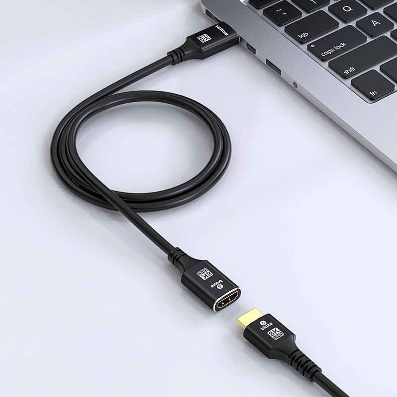 Find BIAZE HX55 HD Male to Female 8K 60HZ 4K 120HZ HD2 1 Version Extension Cable for TV Monitor Projector for Sale on Gipsybee.com with cryptocurrencies