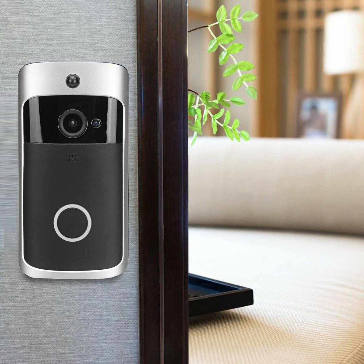 M3+ 720P Smart Wireless WiFi Ring Video Doorbell Camera Phone Home Intercom Bell—3
