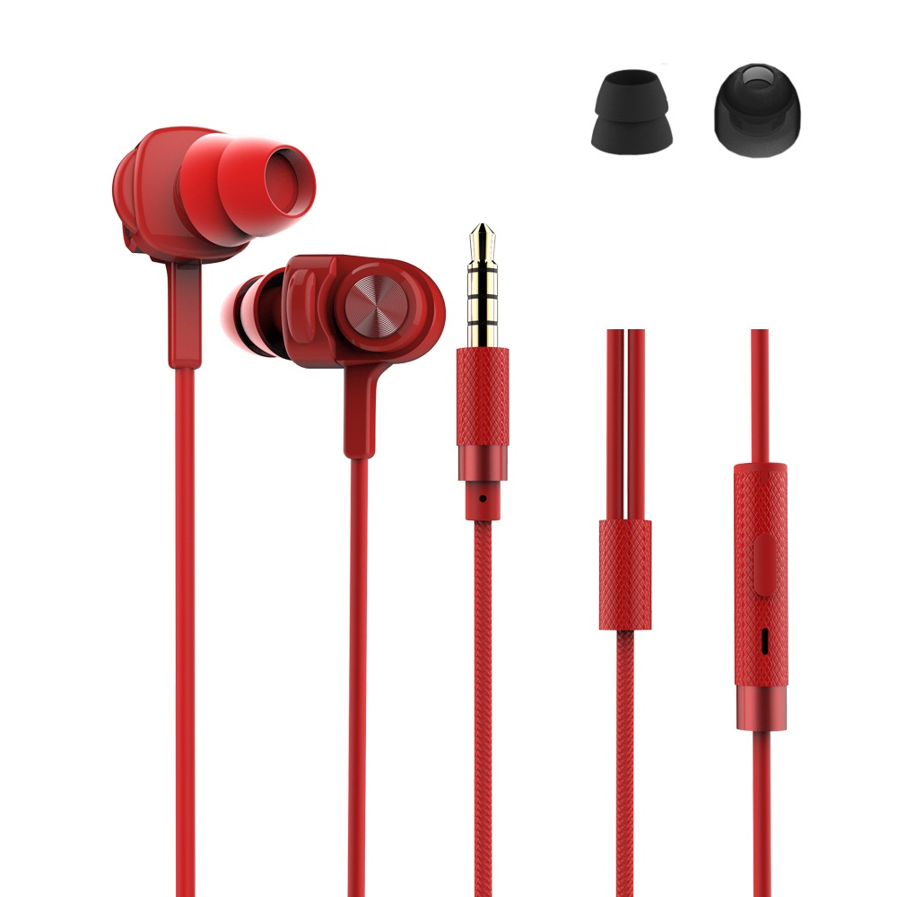 REMAX 900F Earphone Dynamic Driver 3.5mm Wired Control Gaming Stereo Earbuds Headphone with Mic 1