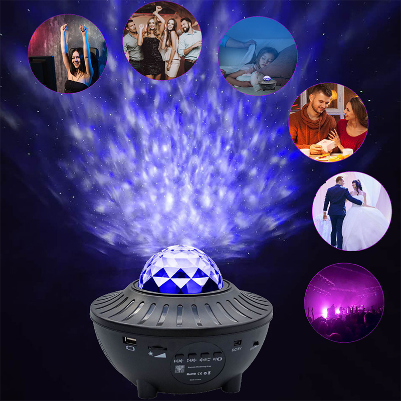 Find bluetooth RGBW USB LED Stage Ball Light 10 Modes Disco Party DJ Sound Activated Lamp + Remote Control for Sale on Gipsybee.com with cryptocurrencies