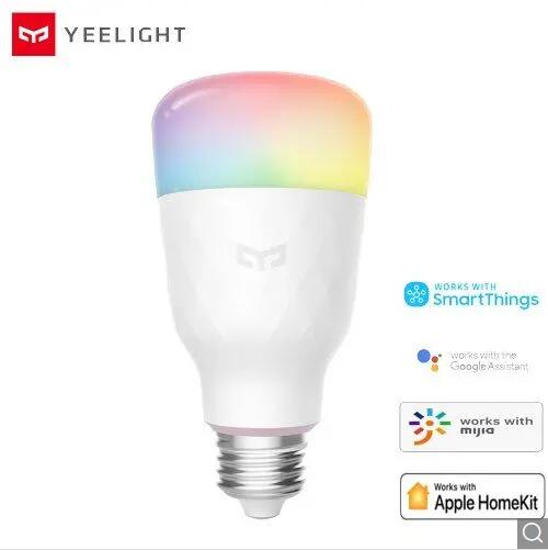 Find 5pcs Yeelight 1S YLDP13YL AC100 240V E27 8 5W RBGW Smart LED Bulb Work With Homekit for Sale on Gipsybee.com with cryptocurrencies