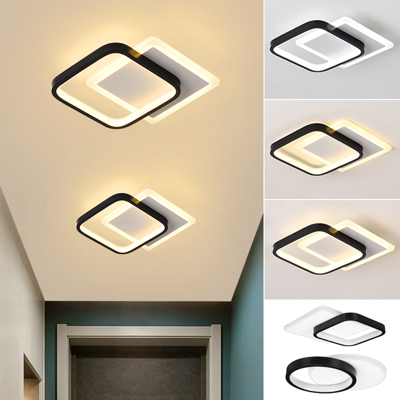 Find Modern LED Ceiling Light Dimmable Acrylic Lamp Fixtures Bedroom Hallway 85 265V for Sale on Gipsybee.com with cryptocurrencies