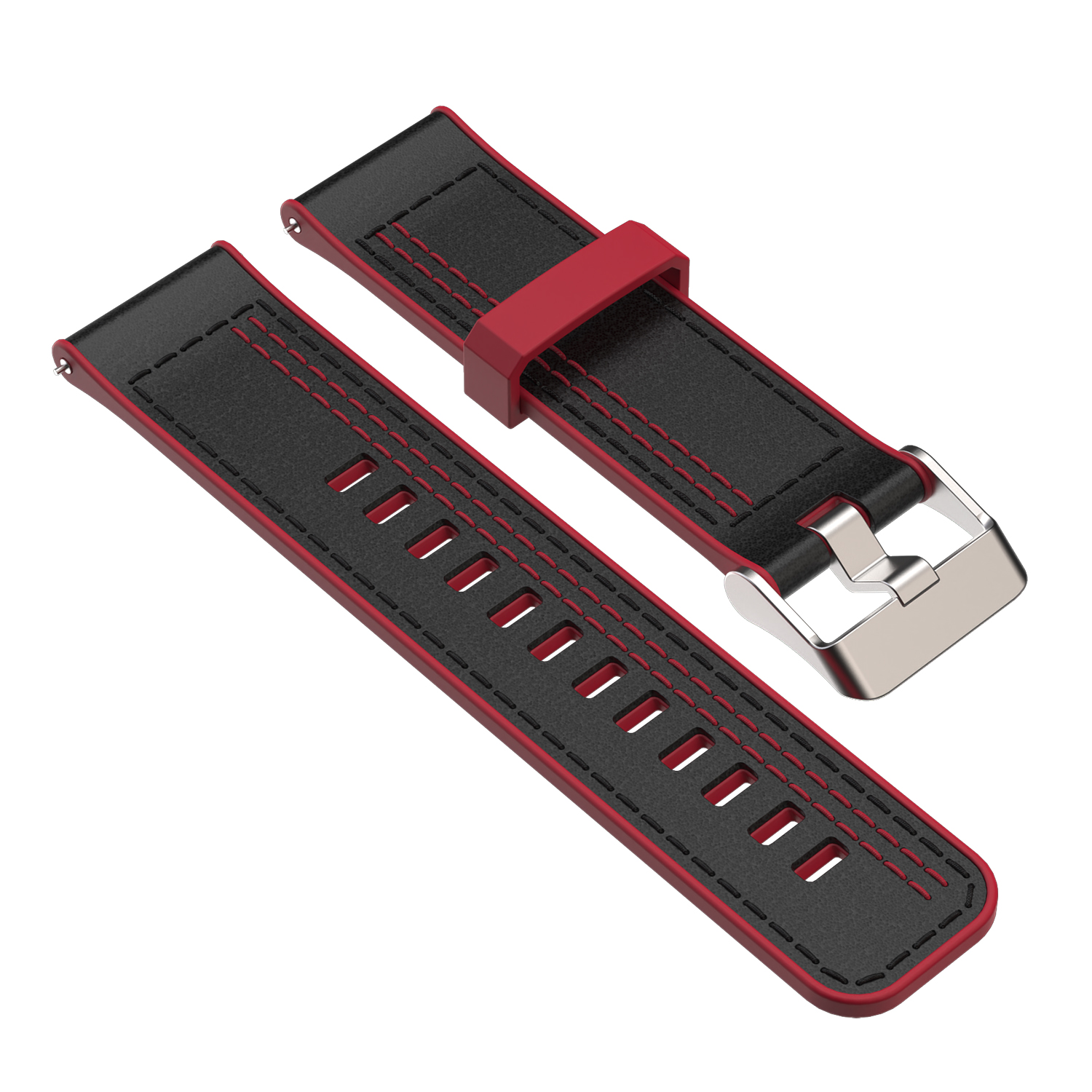 Find Bakeey 22mm Silicone Leather Replacement Strap Smart Watch Band For Huawei GT 2 46MM/Honor Magic 2 46MM for Sale on Gipsybee.com with cryptocurrencies
