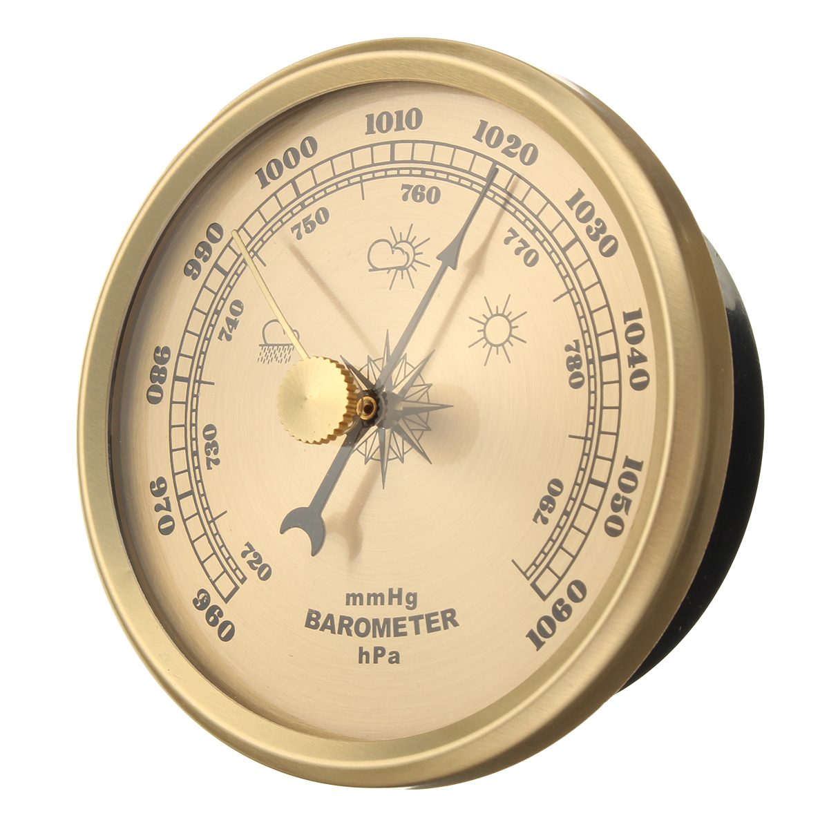 Find 960 1060hPa Barometer Air Pressure Gauge Weatherglass Weather Meter Wall Hanging for Sale on Gipsybee.com with cryptocurrencies