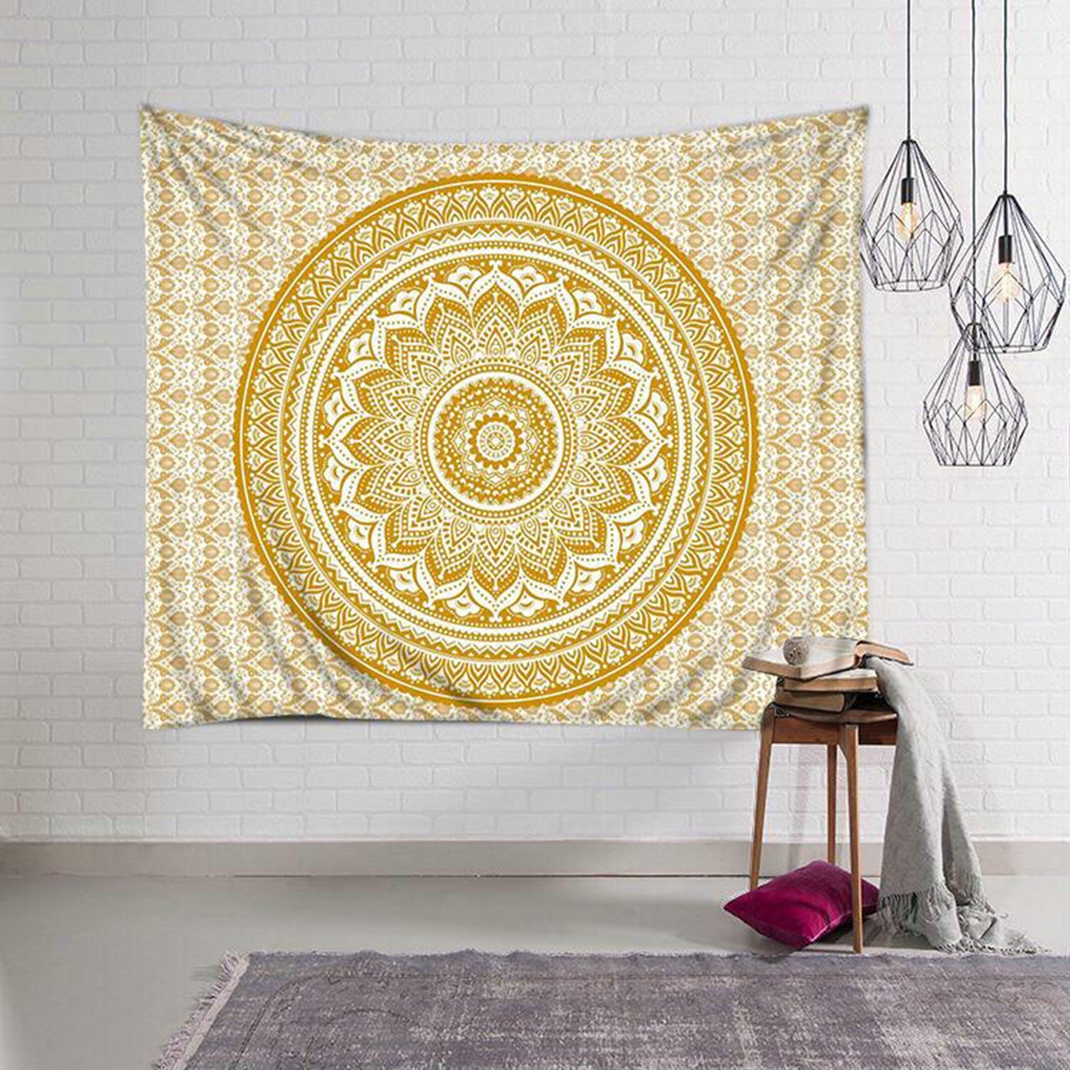 Find 210 150cm Mandala Tapestry Room Wall Hanging Art Tapestry Pictures Camping Tent Sofa Cover Bedspread Home Office Decoration for Sale on Gipsybee.com with cryptocurrencies