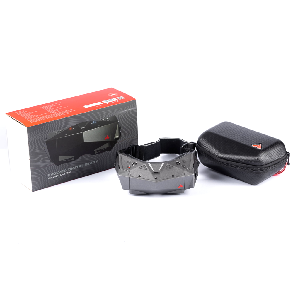 Orqa FPV.One Pilot 1280x960 FPV Goggles Built-in HD DVR Receiver Bay Head Tracker Support HDMI Without Battery For RC Racing Drone 10