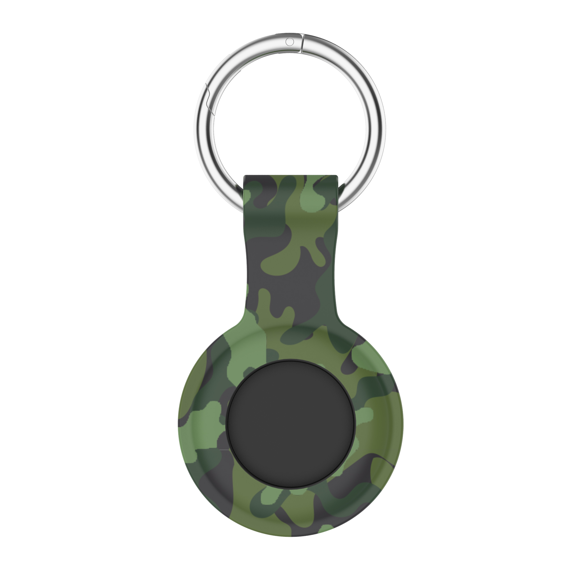 Find Bakeey Camouflage Portable Soft Silicone Protective Cover Sleeve with Keychain for Apple Airtags bluetooth Tracker for Sale on Gipsybee.com with cryptocurrencies