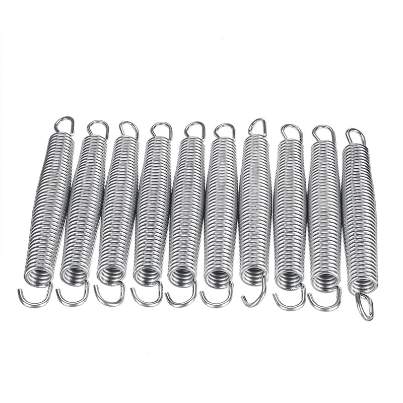 Find 10PCS Replacement Repair Trampoline Steel Springs Weather Rust Resistant for Sale on Gipsybee.com with cryptocurrencies