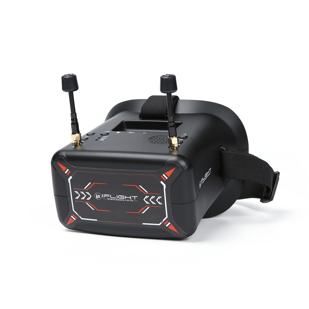 iFlight Wing Fei 4.3 inch 5.8G 480*272 NTSC Video Glasses FPV Goggles with DVR for FPV Racing RC Drone 3