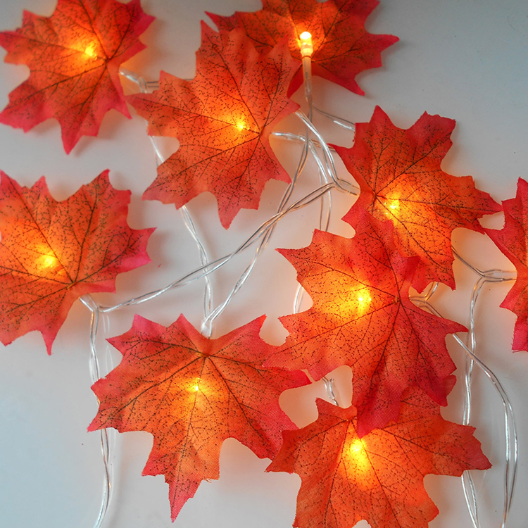 Find 3M/6M 20/30/40LED Maple Leaf String Light Battery Powered Warm White Indoor Party Fairy Lamp Decoration for Sale on Gipsybee.com with cryptocurrencies