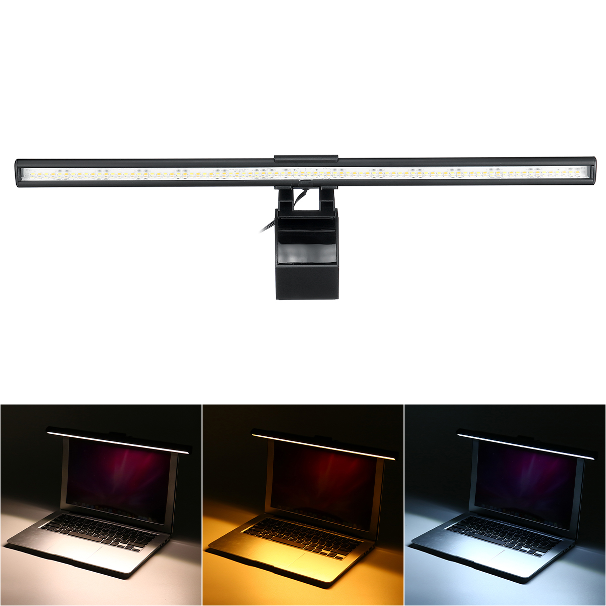 Find Computer Laptop Desktop Monitor Light Reading Cold / Warm LED Screen Lamp for Sale on Gipsybee.com with cryptocurrencies