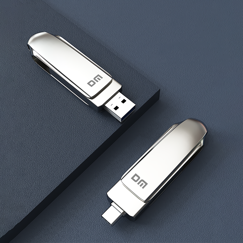 Find DM Type C USB3 2 Gen1 Flash Drive Dual Interface Solid State Storage Flash Disk 128G 256G 512G 360 Rotation Thumb Drive for Sale on Gipsybee.com with cryptocurrencies