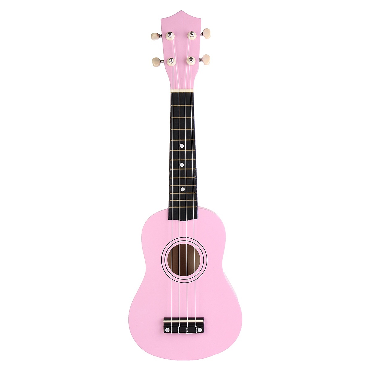 21 inches 12 Frets 4 Strings Portable Hawaiian Guitar Children's Ukulele with Bag Musical Instruments 7