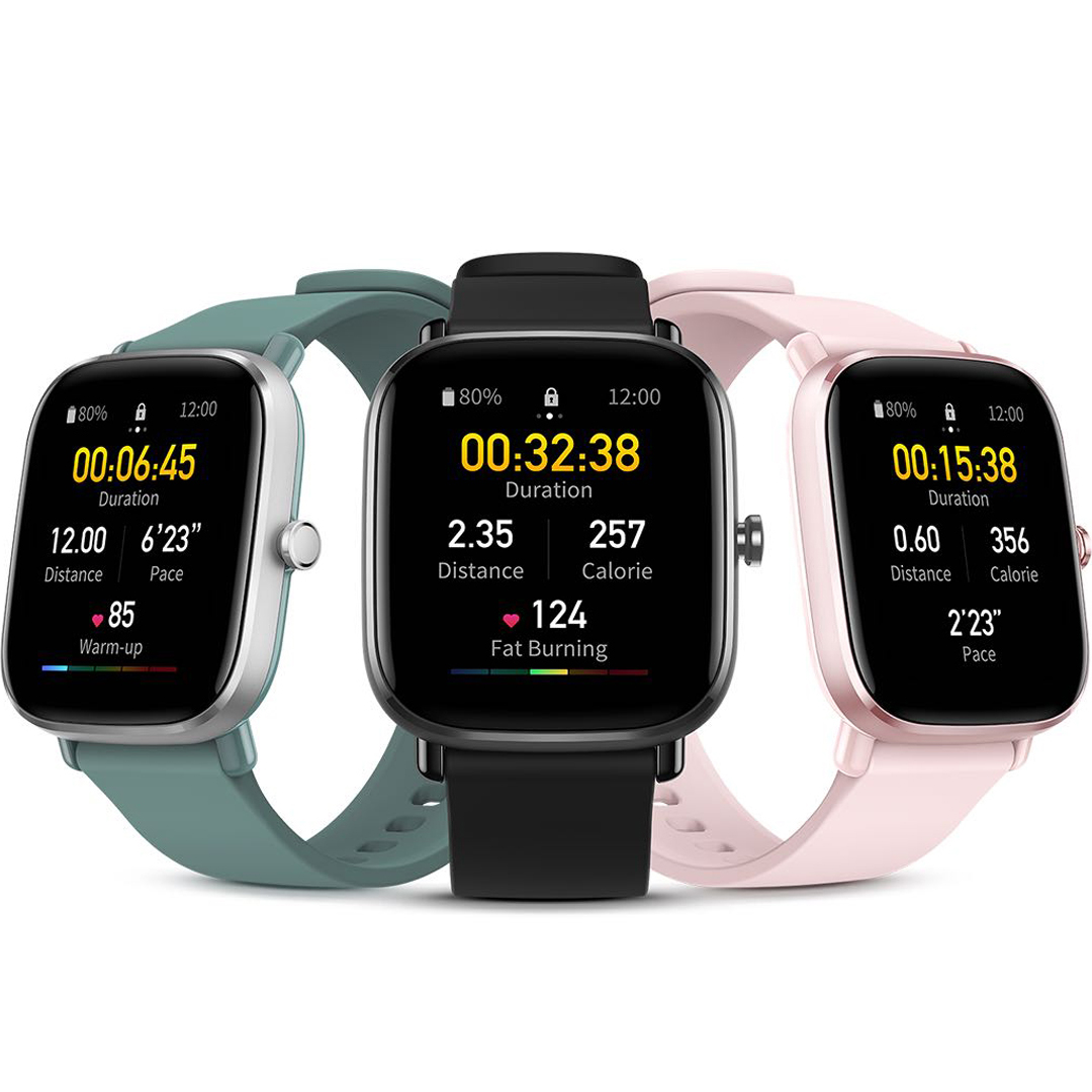 Find Amazfit GTS 2 Mini 1.55 inch AMOLED Touch Screen 24H Heart Rate SpO2 Monitor Female Cycle Reminder 50+ Watch Faces 70+ Sports Modes GPS Positioning Smart Watch Latin America Version for Sale on Gipsybee.com with cryptocurrencies