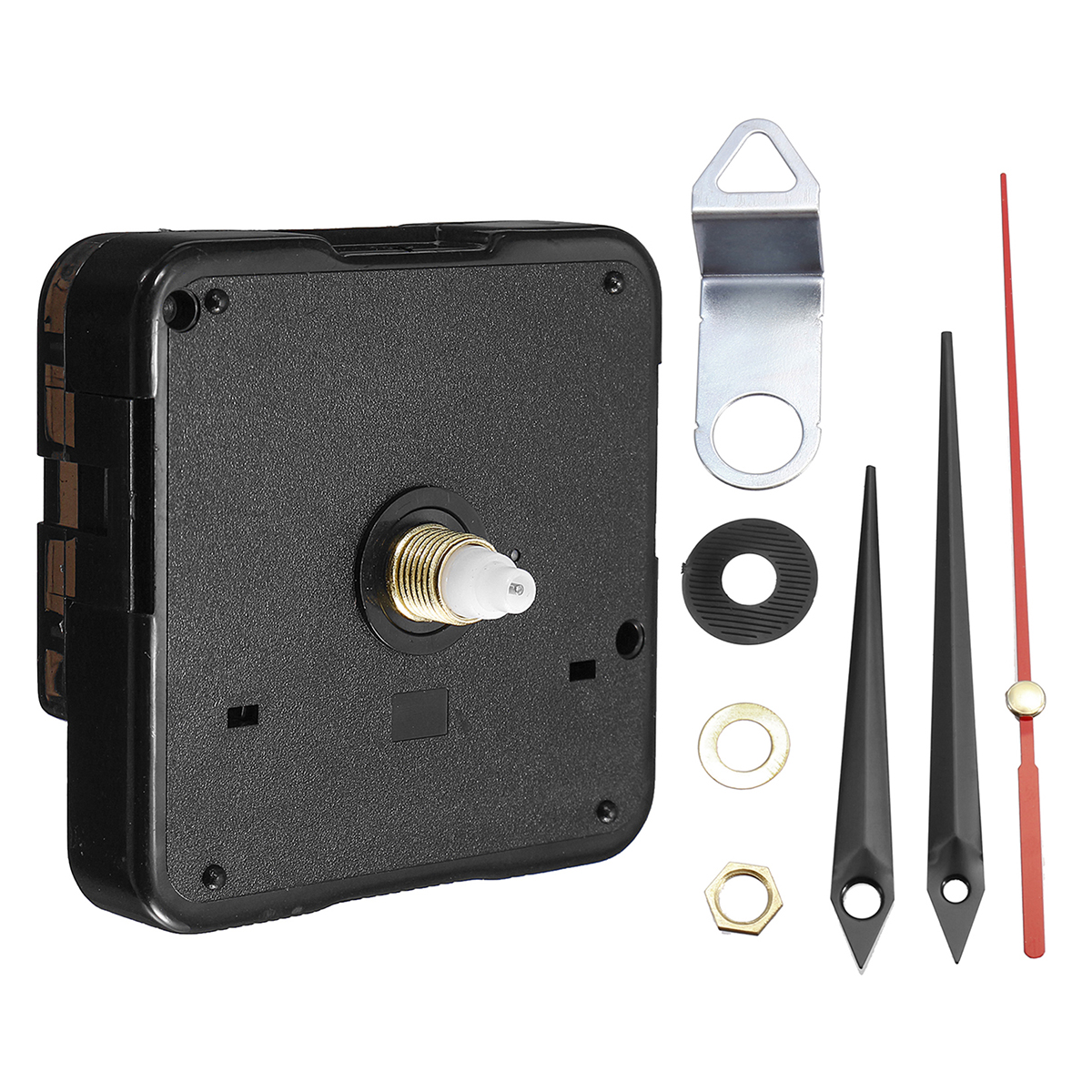 Find 13mm DIY Wall Quartz Silent Clock Movement Mechanism Module DIY Kit Hour Minute Second for Sale on Gipsybee.com with cryptocurrencies