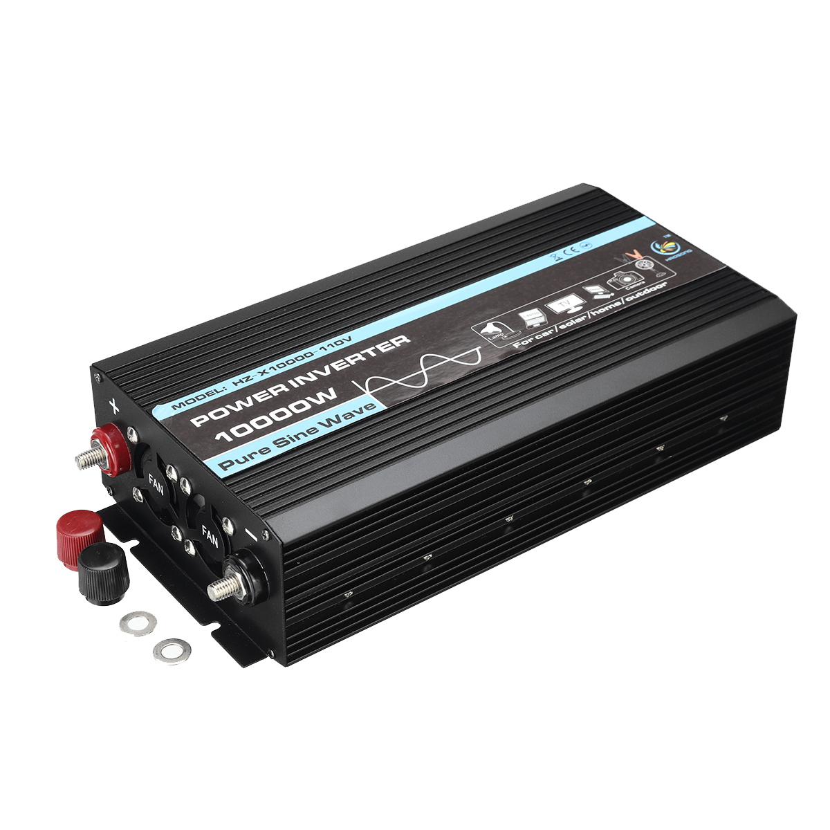 Find Dual Display 3000W Pure Sine Wave Inverter Car Household Power Inverter DC To AC Converter for Sale on Gipsybee.com with cryptocurrencies