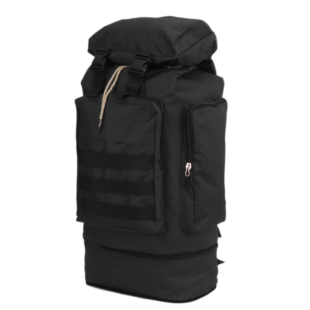 Find 60L 10L Expanded Large Capacity with Mobile Phone Storage Side Bag Outdoor Hiking Backpack for Sale on Gipsybee.com with cryptocurrencies