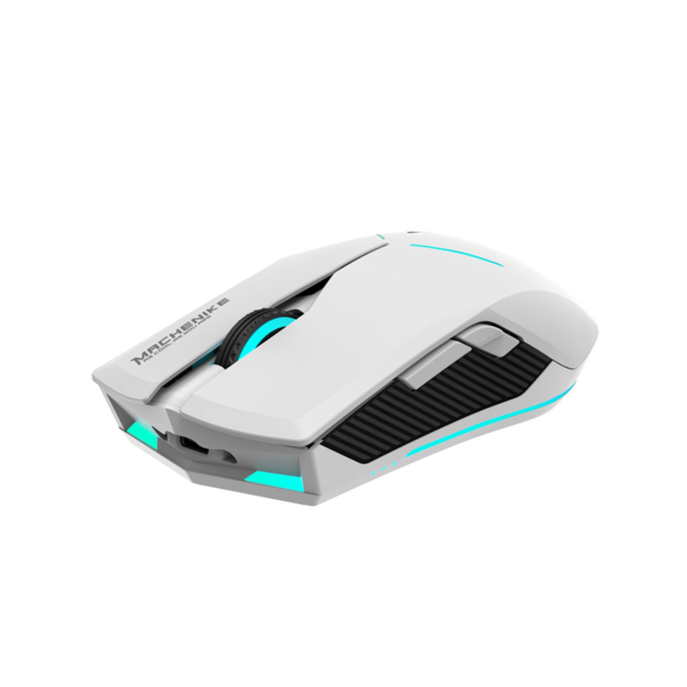 Find MACHENIKE M721 Gaming Mouse Dual Mode bluetooth 2 4G Wireless Programming Adjustable 800 10000DPI RGB Backlit Rechargeable Mouse for PC Laptop Gamers for Sale on Gipsybee.com with cryptocurrencies