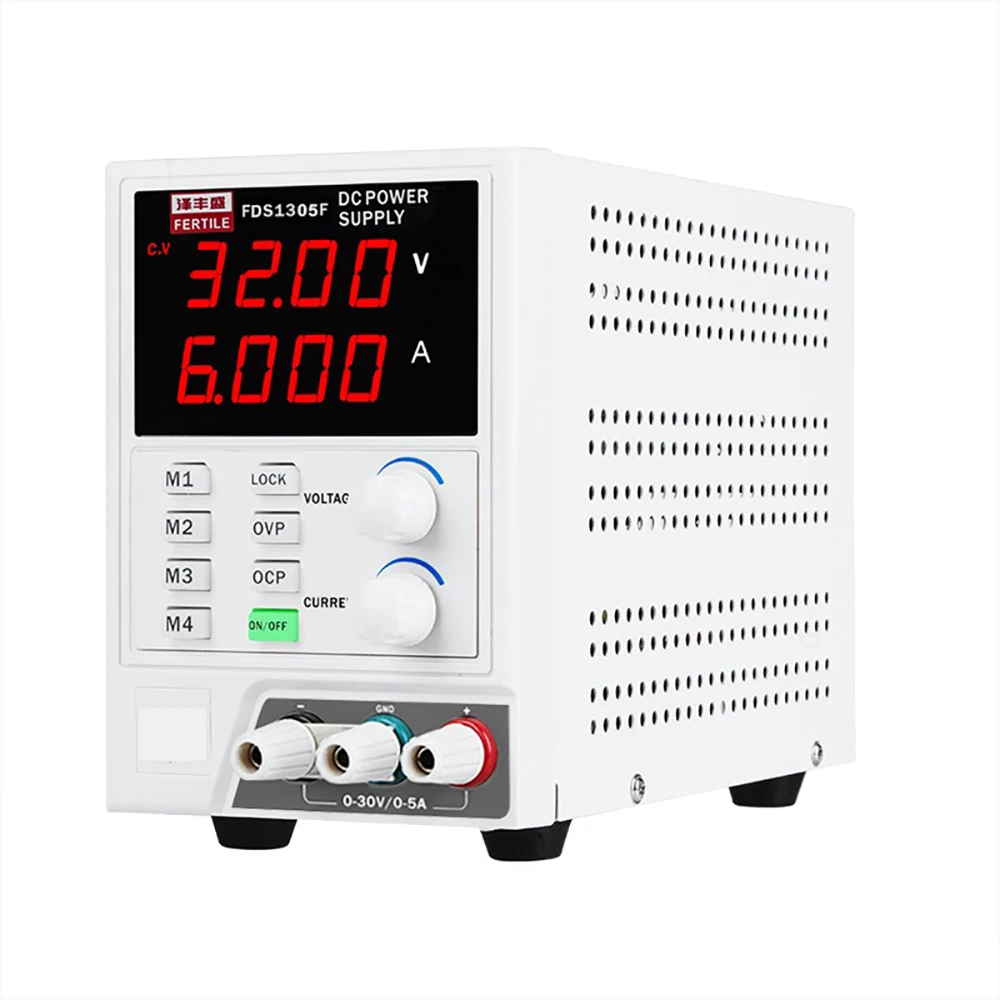 Find FERTILE FDS1305F Programmable 110V/220V 30V 5A DC Power Supply Variable Adjustable High Precision 4 Digits Display Switching Regulated Power Supply for Sale on Gipsybee.com