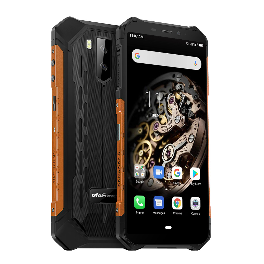 Find Ulefone Armor X5 5.5 Inch NFC IP68 IP69K Waterproof 3GB 32GB 5000mAh MT6762 Octa core 4G Smartphone for Sale on Gipsybee.com with cryptocurrencies