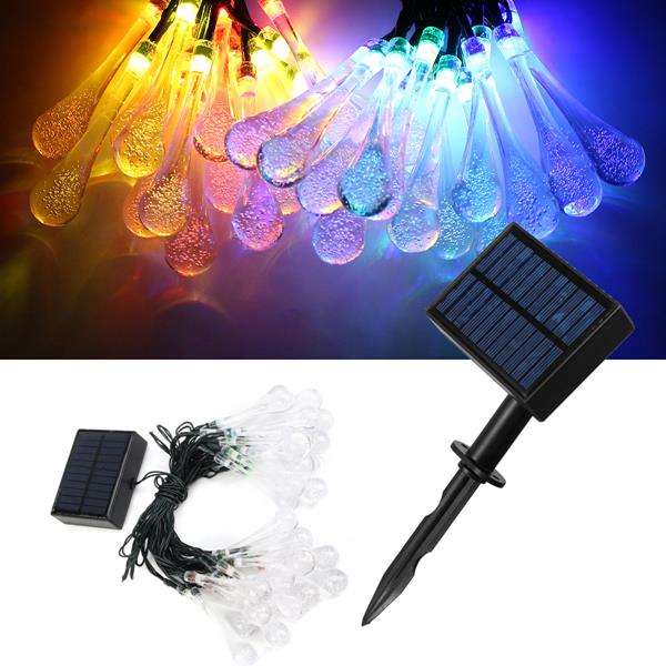 Find Solar Powered 30LEDs 8 Modes Fairy String Lights for Indoor Outdoor Christmas Garden Patio Party for Sale on Gipsybee.com with cryptocurrencies