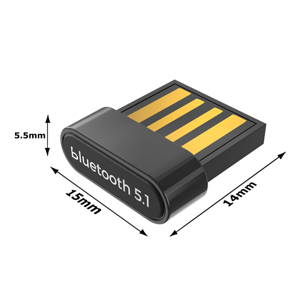 Find USB bluetooth Adapter 5.1 Computer bluetooth Transmitter Driver-Free bluetooth Audio Receiver for PC Windows 7/8/8.1/10/11 for Sale on Gipsybee.com with cryptocurrencies