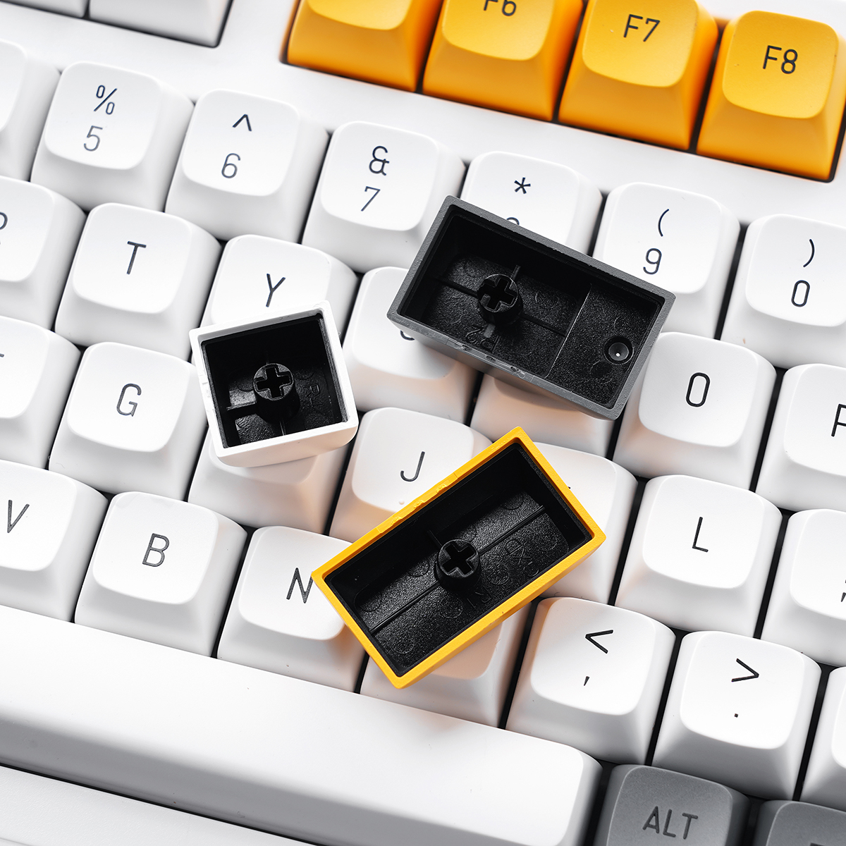 Find FEKER 226 Keys Heavy Industry Keycap Set PBT Double Color Injection CSA Profile Custom Keycaps for Mechanical Keyboard for Sale on Gipsybee.com with cryptocurrencies