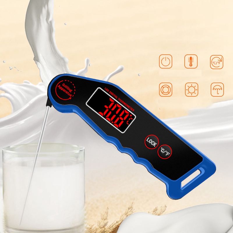 Find Bakeey LED Meat Thermometer Digital Thermometer Fast Reading in 3 Seconds with Backlight and Calibration For Kitchen for Sale on Gipsybee.com with cryptocurrencies