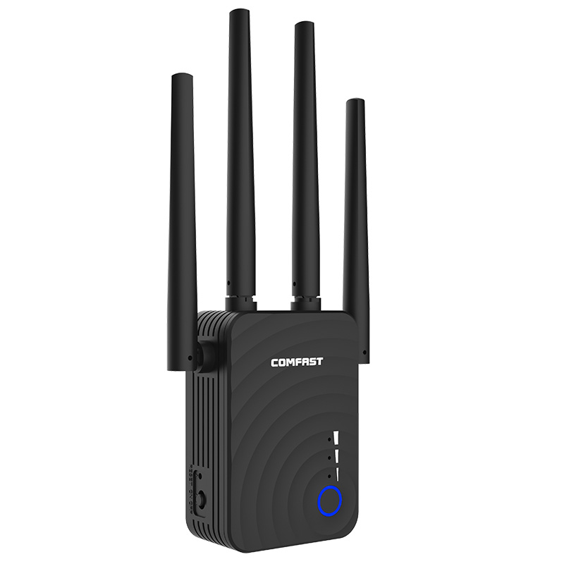 Find COMFAST 1200M Wireless Repeater WIFI Signal Booster Gigabit Repeater Signal Amplifier CF WR754AC for Sale on Gipsybee.com with cryptocurrencies