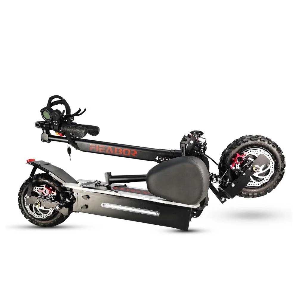 Find US DIRECT FIEABOR Q06P Oil Brake 5600W 60V 27Ah Dual Motor 11 Inch Electric Scooter 200Kg Max Load 60 80Km Range for Sale on Gipsybee.com with cryptocurrencies
